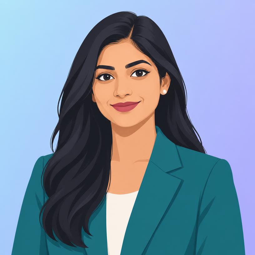 Naima Siddika cartoon avatar
