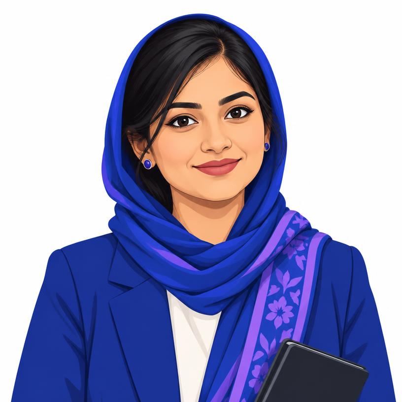 Shams Saleh cartoon avatar