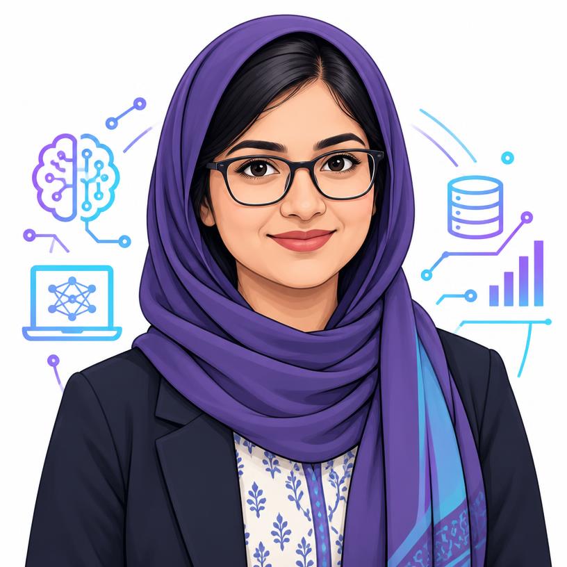 Tanjila Islam Medha cartoon avatar